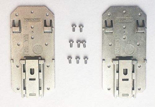 КРОНШТЕЙНЫ CAREL,  BOSS DIN RAIL MOUNTING KIT (2 BRACKETS + SCREWS), BMHSTDNA0K BMHSTDNA0K - фото 20121