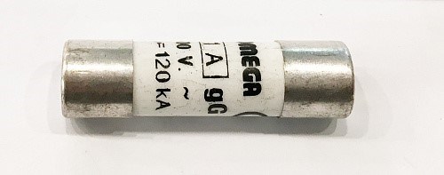 ПРЕДОХРАНИТЕЛЬ CAREL,  FUSE 10.3X38 1 A GG, UEKFUSE100 UEKFUSE100 - фото 20161
