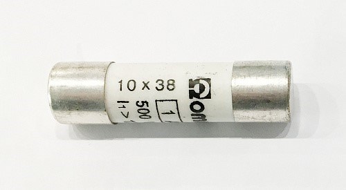 ПРЕДОХРАНИТЕЛЬ CAREL FUSE 10.3X38 1 A GG FOR UE, UR AND UA TRANSFORMER A TYPE, URKFUSE300 URKFUSE300 - фото 20166