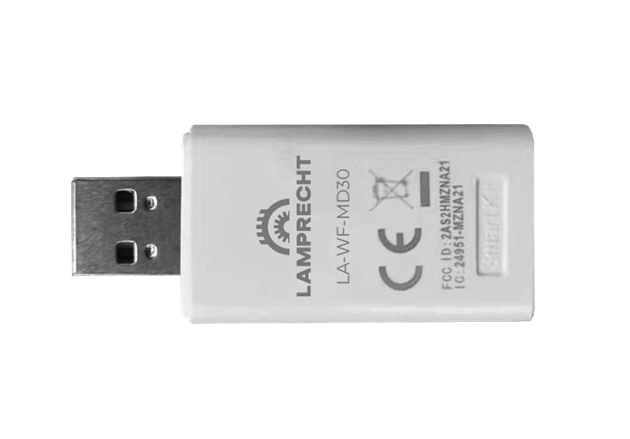 WI-FI USB модуль LAMPRECHT для сплит-систем LA-WF-MD30 LA-WF-MD30 - фото 32173
