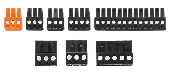 P+D0CON0B0 Комплект разъемов для контроллера CAREL C.PCO MINI BASIC DIN, REMOVABLE SCREW CONNECTORS KIT FOR C.P P+D0CON0B0 - фото 60111