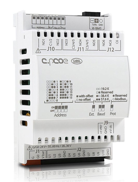 Контроллер -модуль расширения CAREL C.PCOE BASIC 16 I/O P+E0000000000 - фото 60116