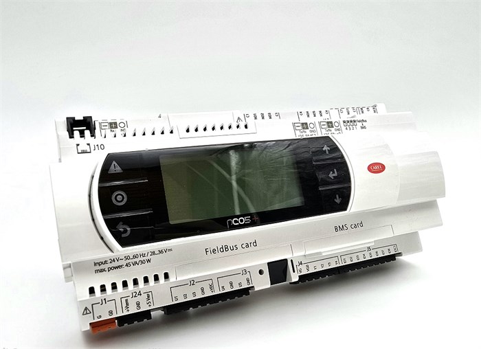 Контроллер CAREL PCO5+ SMALL с дисплеем, FB/BMS NO OPTO, NO USB, PGD1 BUILT IN P+500B0A00ES0 - фото 60234