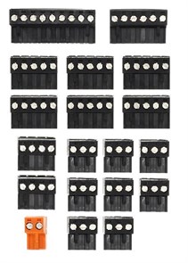 P+50CON0M0 Комплект разъемов для контроллера CAREL PCO5+/C.PCO MEDIUM REMOVABLE SCREW CONNECTORS KIT FOR PCO5+/ P+50CON0M0