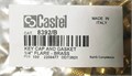 Колпачок с отверткой CASTEL Key Cap and Gasket 1/4" Flare - Brass, 8392/B 8392/B