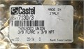 Переходник наруж/наруж CASTEL Threaded Union 3/8" Flare x 3/8" NPT, 7130/3 7130/3