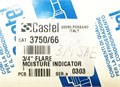 Смотровое стекло с индикатором влажности CASTEL (3950/66) 3/4", 3750/66 M/F 3750/66