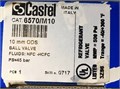 Шаровой вентиль CASTEL  Ball Valve 10mm ODS, 6570/M10 6570/M10