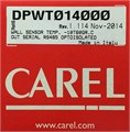 DPWT014000 Датчик температуры, настенный, CAREL WALL SENSOR TEMP. -10T60 C (OUT SERIAL RS485 OPTOISOLATED), DP DPWT014000
