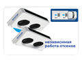 Рефрижератор TERRAFRIGO МТ 40P (S20+S20) мультитемпературный REF-MULTI-MT-40P-S20-20 - фото 24776