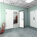 Холодильная дверь распашная полупотайная двухстворчатая 150 мм 2200x2600 РПДД 150 2200x2600 - фото 56641