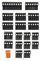 P+50CON0M0 Комплект разъемов для контроллера CAREL PCO5+/C.PCO MEDIUM REMOVABLE SCREW CONNECTORS KIT FOR PCO5+/ P+50CON0M0 - фото 60114